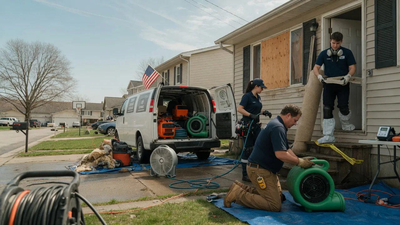 Water Damage Restoration in Wonewoc, WI near me